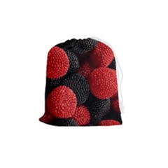 Berry,curved, Edge, Drawstring Pouch (medium) by nateshop