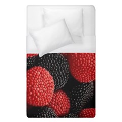 Berry,curved, Edge, Duvet Cover (single Size)