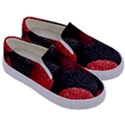 Berry,curved, Edge, Kids  Canvas Slip Ons View3