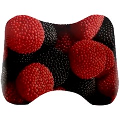 Berry,curved, Edge, Head Support Cushion by nateshop