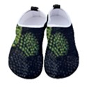 Berry,note, Green, Raspberries Kids  Sock-Style Water Shoes View1