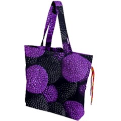 Berry,raspberry, Plus, One Drawstring Tote Bag by nateshop