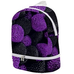 Berry,raspberry, Plus, One Zip Bottom Backpack by nateshop