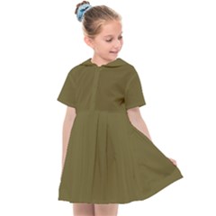 Brown, Color, Background, Monochrome, Minimalism Kids  Sailor Dress by nateshop