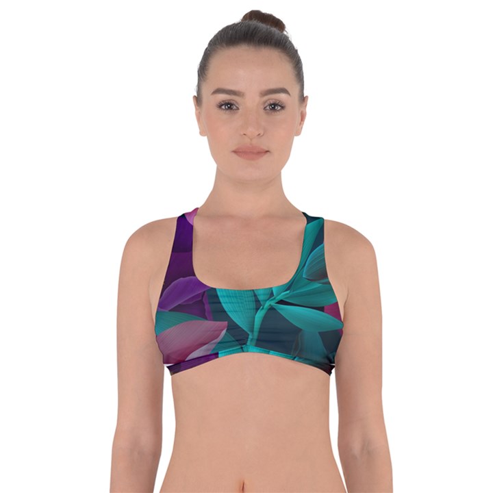 Eaves, Mate, Pink, Purple, Stock Wall Got No Strings Sports Bra