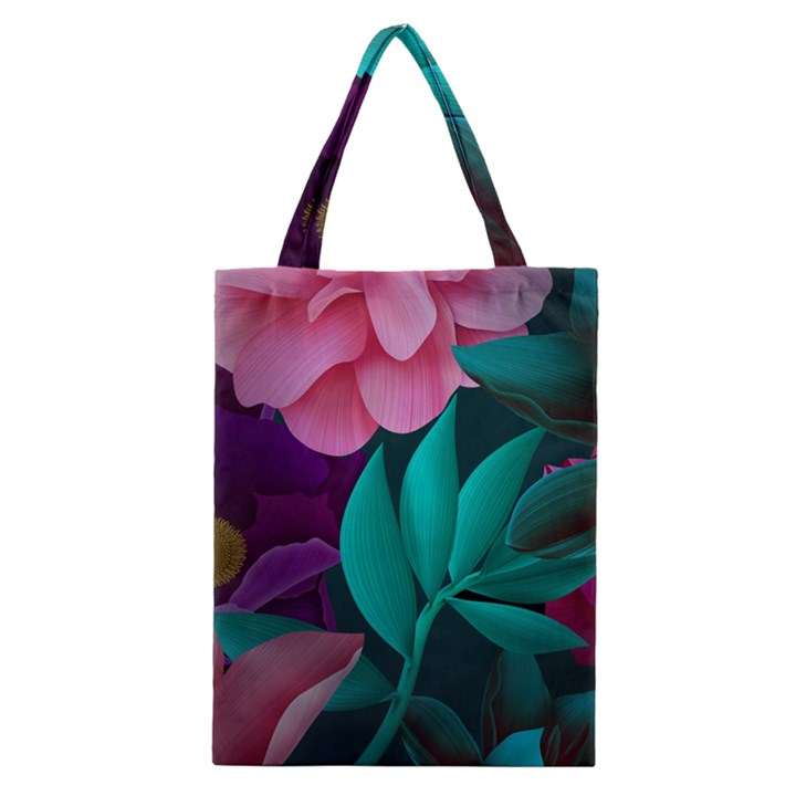 Eaves, Mate, Pink, Purple, Stock Wall Classic Tote Bag