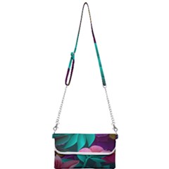 Eaves, Mate, Pink, Purple, Stock Wall Mini Crossbody Handbag by nateshop