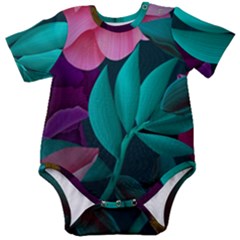 Eaves, Mate, Pink, Purple, Stock Wall Baby Short Sleeve Bodysuit by nateshop