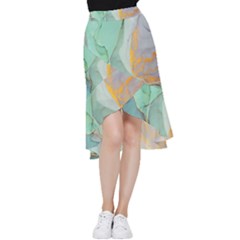 Huawei, Lite, Mate Frill Hi Low Chiffon Skirt by nateshop