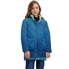 Plus, Curved Kids  Hooded Longline Puffer Jacket by nateshop
