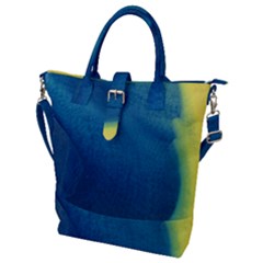 Plus, Curved Buckle Top Tote Bag by nateshop