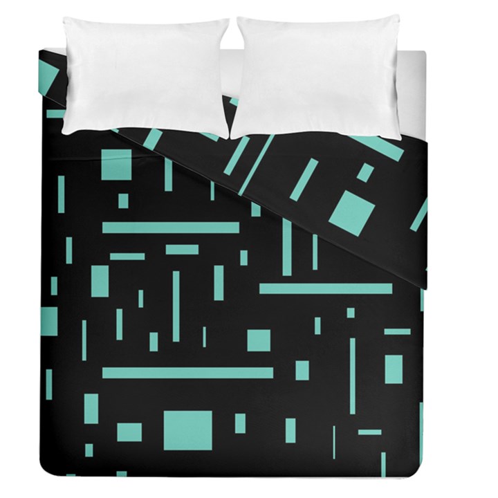 Rectangles, Cubes, Forma Duvet Cover Double Side (Queen Size)