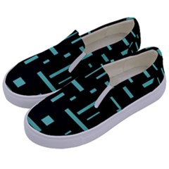 Rectangles, Cubes, Forma Kids  Canvas Slip Ons