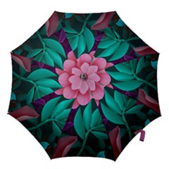 Flowers, Mate, Pink, Purple, Stock Wall Hook Handle Umbrellas (small) by nateshop