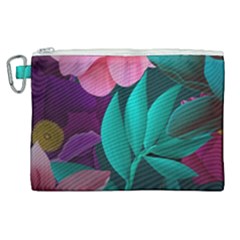 Flowers, Mate, Pink, Purple, Stock Wall Canvas Cosmetic Bag (xl) by nateshop