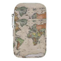 Vintage World Map Aesthetic Waist Pouch (small)