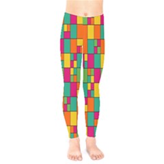 Abstract-background Kids  Leggings