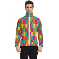 Abstract-background Men s Bomber Jacket