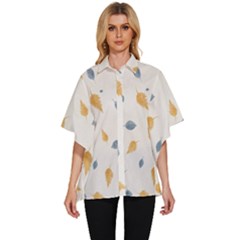 Background-24 Women s Batwing Button Up Shirt