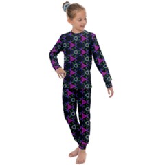 Background-36 Kids  Long Sleeve Set  by nateshop