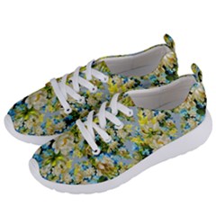 Background-flowers Women s Lightweight Sports Shoes by nateshop