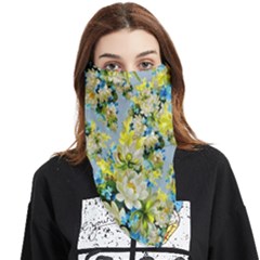 Background-flowers Face Covering Bandana (triangle) by nateshop