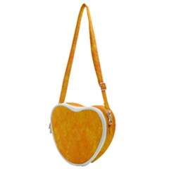 Background-yellow Heart Shoulder Bag