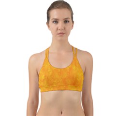 Background-yellow Back Web Sports Bra