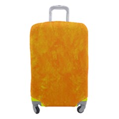 Background-yellow Luggage Cover (Small)