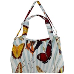 Butterfly-love Double Compartment Shoulder Bag by nateshop