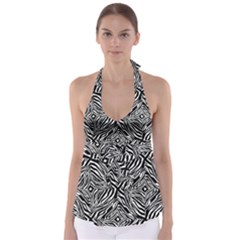 Design-85 Tie Back Tankini Top by nateshop