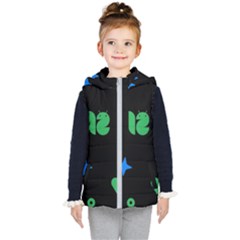 Wallpaper Kids  Hooded Puffer Vest by nateshop