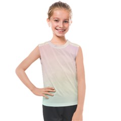 Pastel , Purple, Pink, Blue, Light, Mix Kids  Mesh Tank Top by nateshop