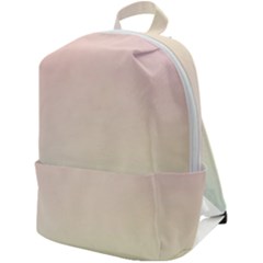 Pastel , Purple, Pink, Blue, Light, Mix Zip Up Backpack
