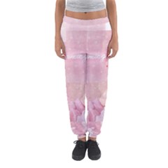 Pink Aesthetic, Clouds, Cute, Glitter, Hello Kitty, Pastel, Soft Women s Jogger Sweatpants by nateshop