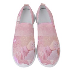Pink Aesthetic, Clouds, Cute, Glitter, Hello Kitty, Pastel, Soft Women s Slip On Sneakers by nateshop