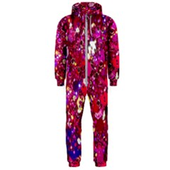 Pink Glitter, Cute, Girly, Glitter, Pink, Purple, Sparkle Hooded Jumpsuit (men) by nateshop