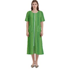 Punch Hole Women s Cotton Short Sleeve Night Gown by nateshop
