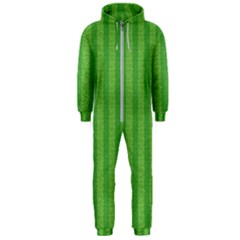 Punch Hole Hooded Jumpsuit (men) by nateshop