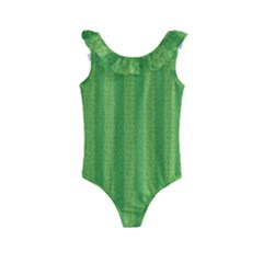 Punch Hole Kids  Frill Swimsuit by nateshop