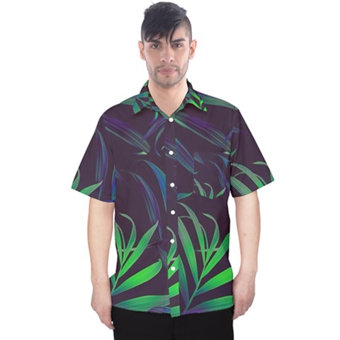 Tree Leaves Men s Hawaii Shirt by nateshop