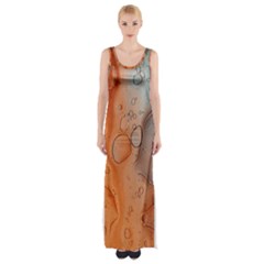 Water Screen Thigh Split Maxi Dress by nateshop