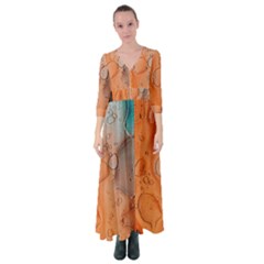 Water Screen Button Up Maxi Dress by nateshop