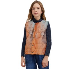 Water Screen Kid s Button Up Puffer Vest	 by nateshop