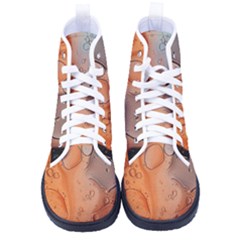 Water Screen Men s High-top Canvas Sneakers by nateshop