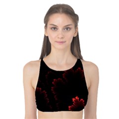 Amoled Red N Black Tank Bikini Top