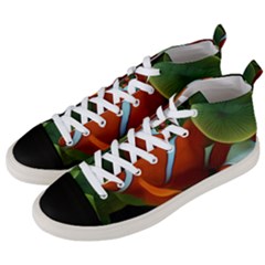 Fish Men s Mid-top Canvas Sneakers by nateshop