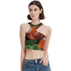 Fish Cut Out Top by nateshop