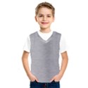 Aluminum Textures, Horizontal Metal Texture, Gray Metal Plate Kids  Basketball Tank Top View1