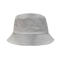 Aluminum Textures, Horizontal Metal Texture, Gray Metal Plate Inside Out Bucket Hat by nateshop